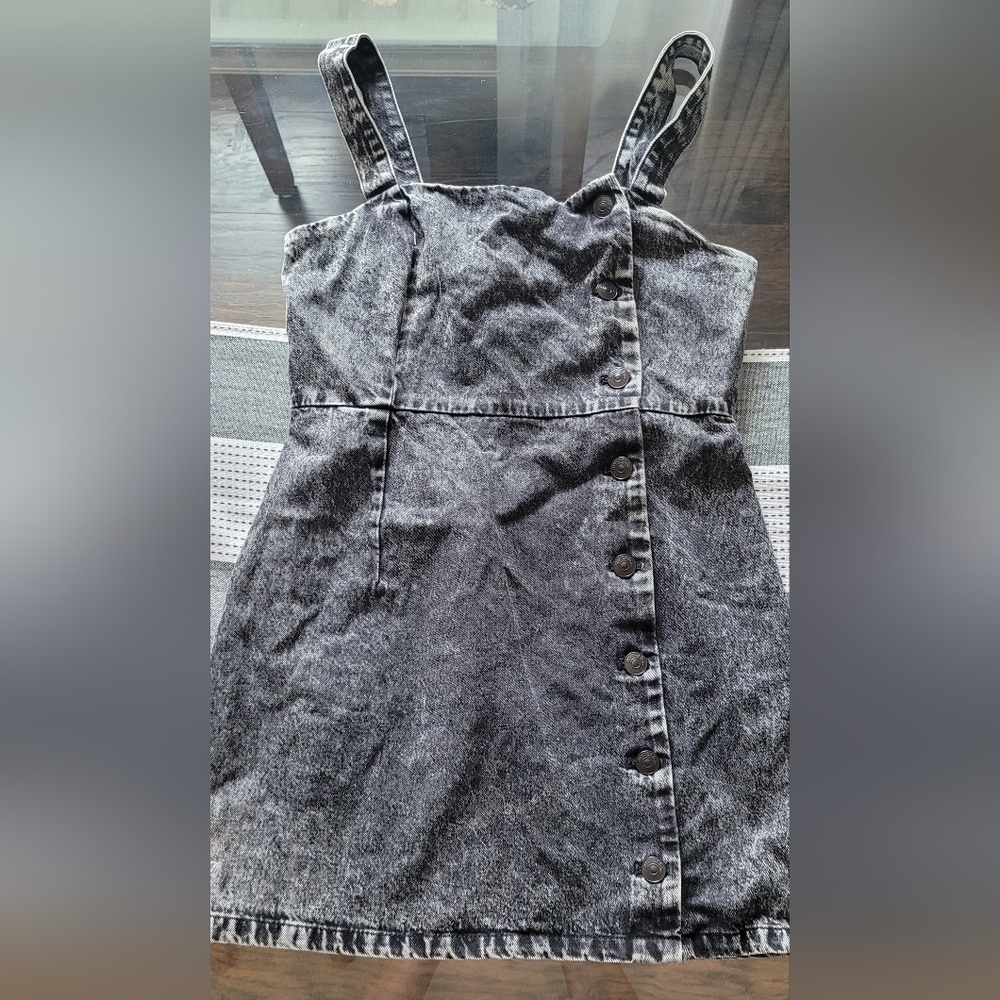 Black Denim Dress
